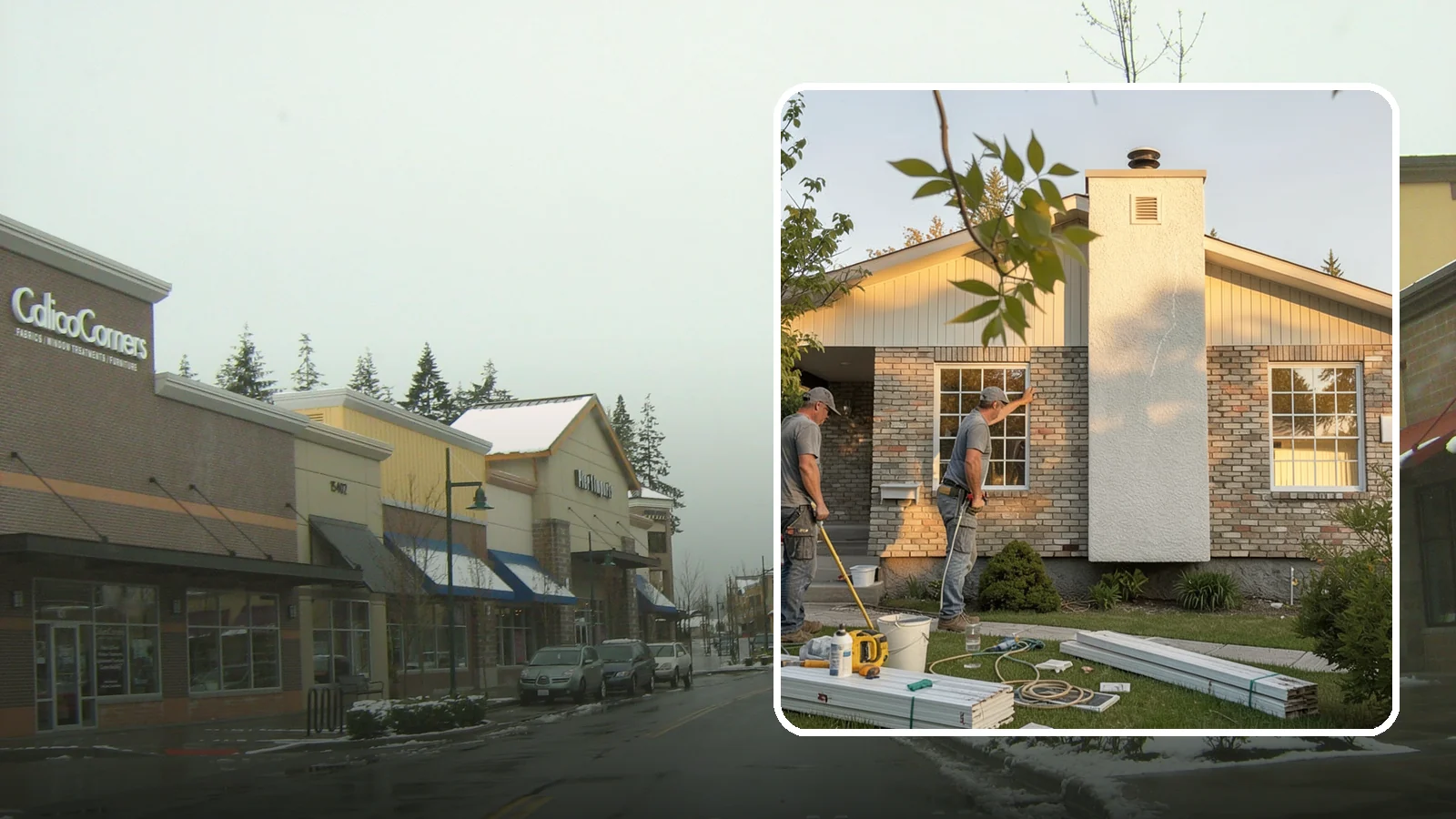 Picture Window Installation in Mill Creek, Snohomish County, WA - Installing large fixed picture windows that frame the view and flood your rooms with Pacific Northwest light.