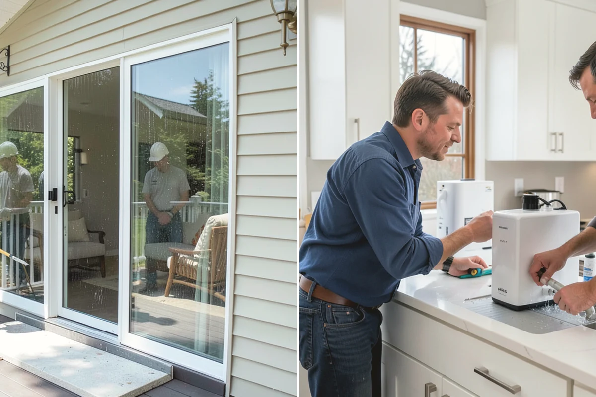 Picture Window Installation in Mill Creek, Snohomish County, WA - Confirm the opening and structural support for large glass