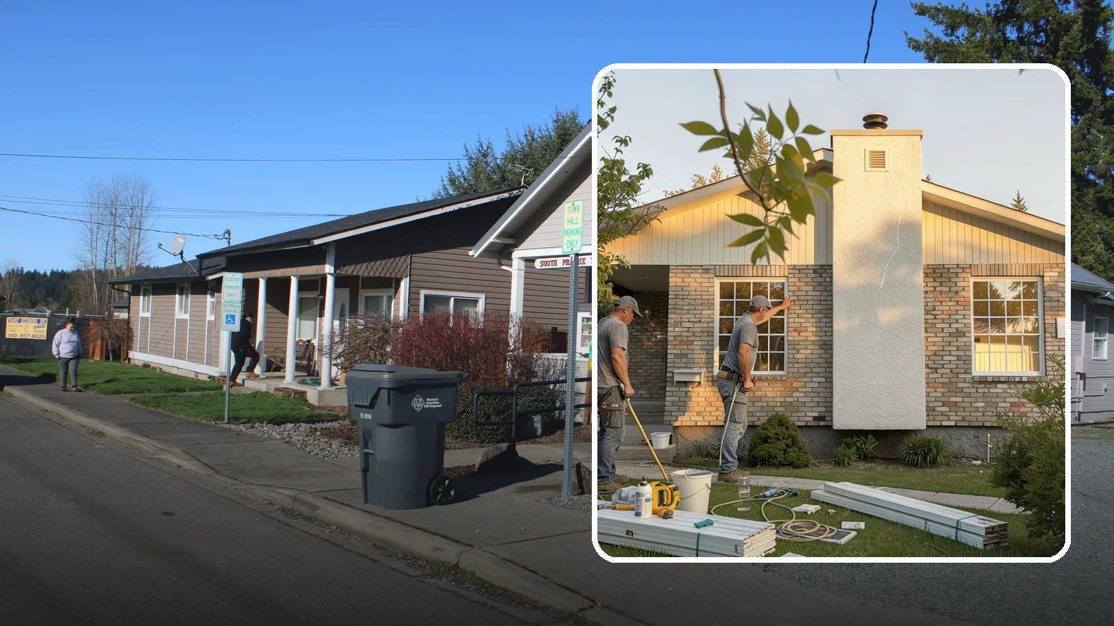 Picture Window Installation in South Prairie, Pierce County, WA - Installing large fixed picture windows that frame the view and flood your rooms with Pacific Northwest light.