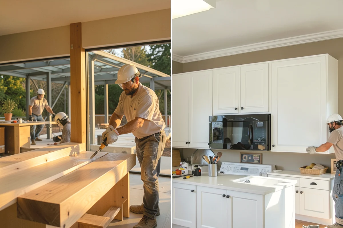 Picture Window Installation in Tacoma, Pierce County, WA - Confirm the opening and structural support for large glass
