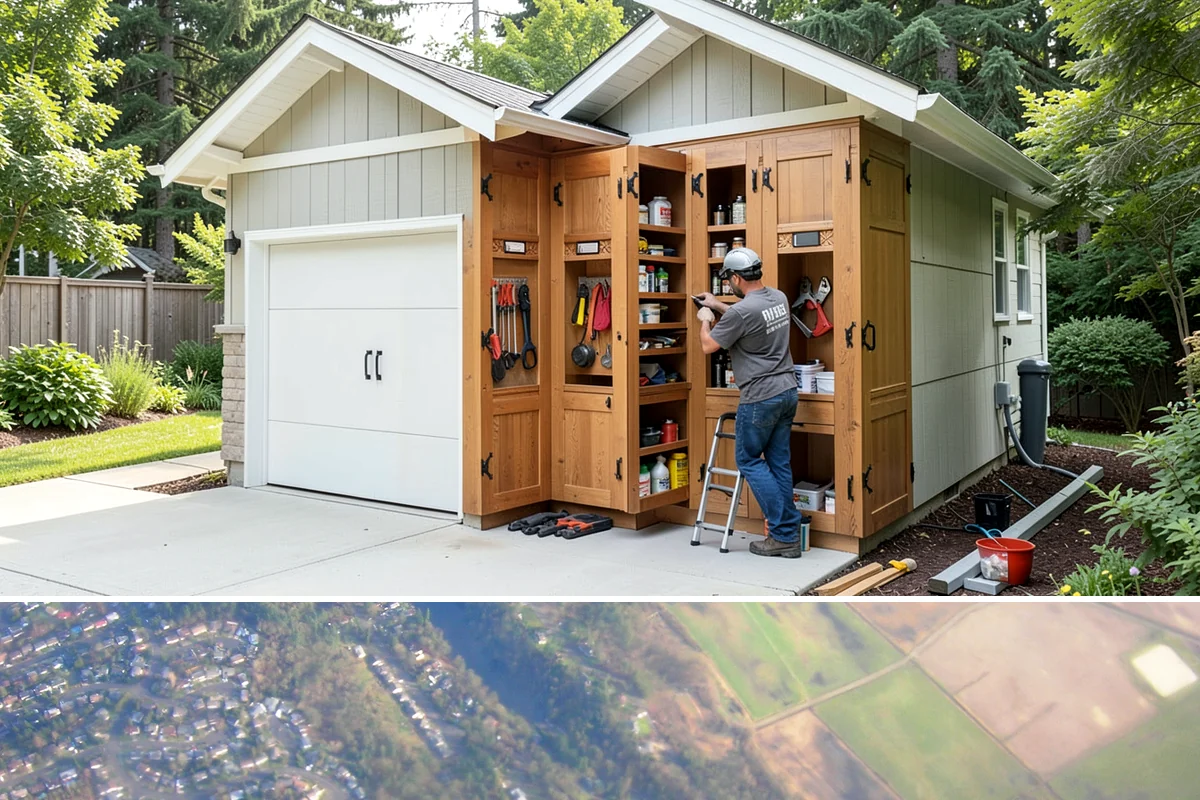 Pier and Beam Foundation in Algona, King County, WA - Pier and footing pours are timed around drier conditions, while the elevated design itself helps the home shed the region's wet...