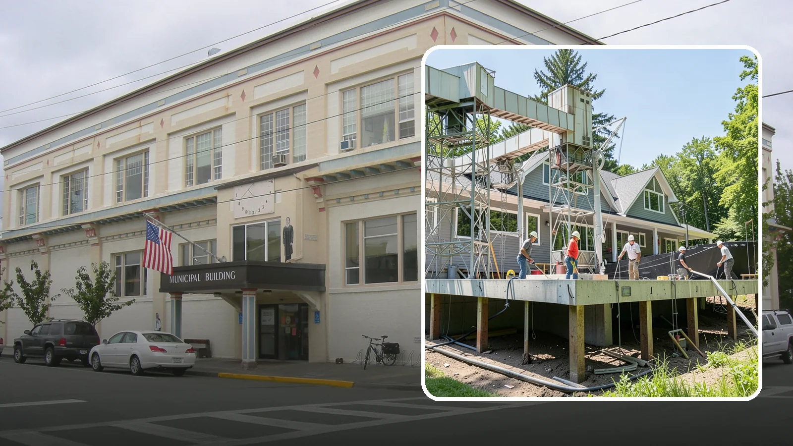 Pier and Beam Foundation in Anacortes, Skagit County, WA - We build pier-and-beam foundations that support the home on posts and beams over an accessible, ventilated crawlspace.