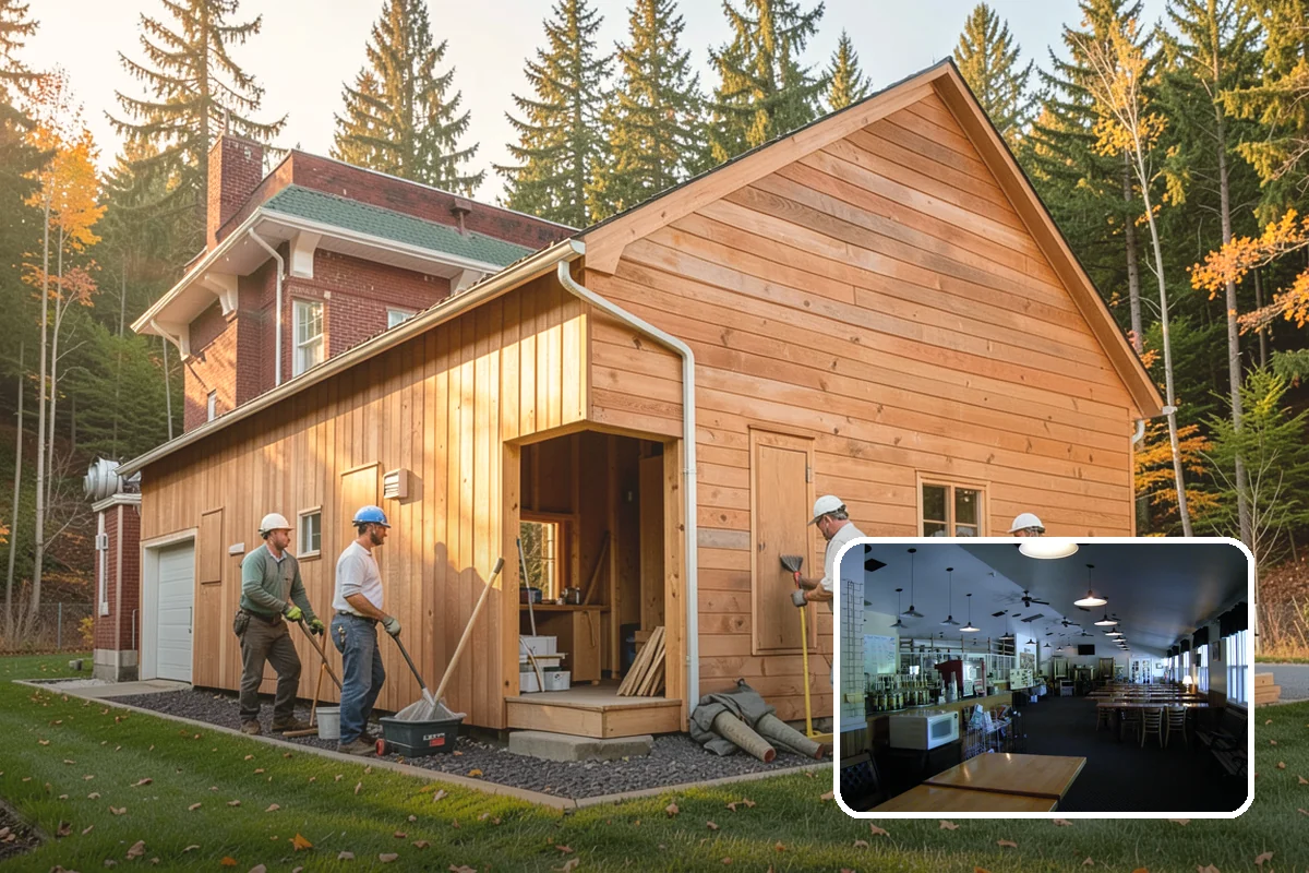 Pier and Beam Foundation in Black Diamond, King County, WA - Home supported on an engineered grid of piers and beams
