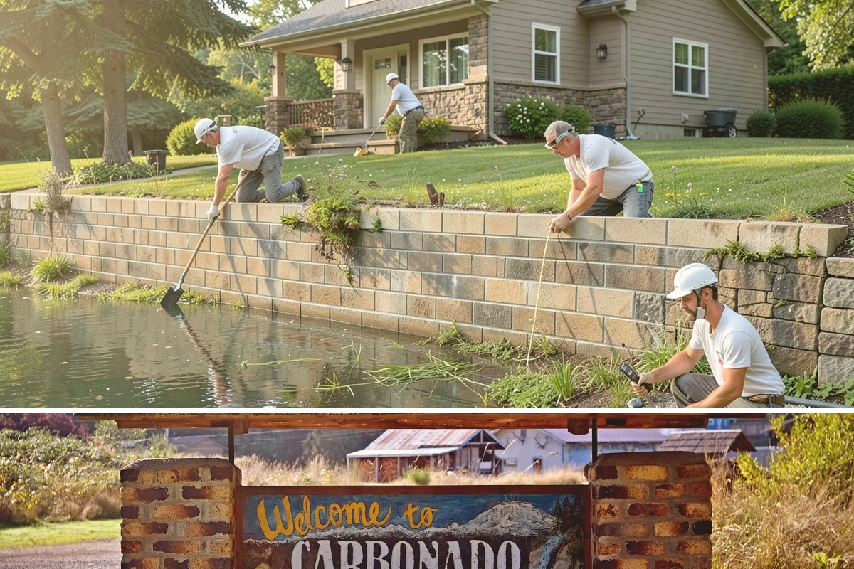 Pier and Beam Foundation in Carbonado, Pierce County, WA - Pier and footing pours are timed around drier conditions, while the elevated design itself helps the home shed the region's wet...
