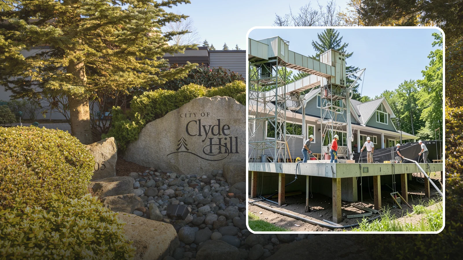 Pier and Beam Foundation in Clyde Hill, King County, WA - We build pier-and-beam foundations that support the home on posts and beams over an accessible, ventilated crawlspace.