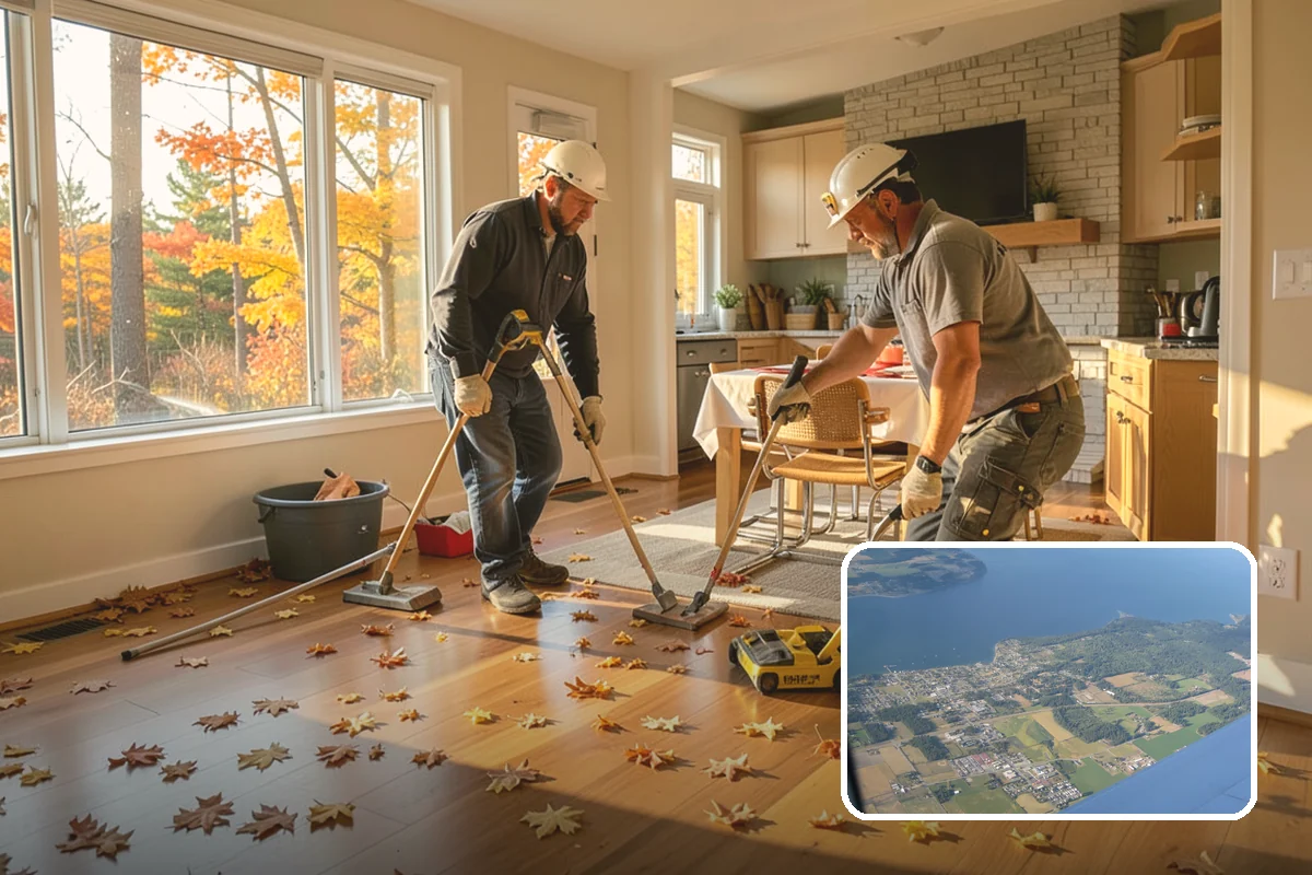 Pier and Beam Foundation in Coupeville, Island County, WA - Home supported on an engineered grid of piers and beams