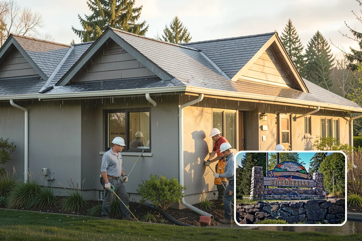 Pier and Beam Foundation in Eatonville, Pierce County, WA - Home supported on an engineered grid of piers and beams
