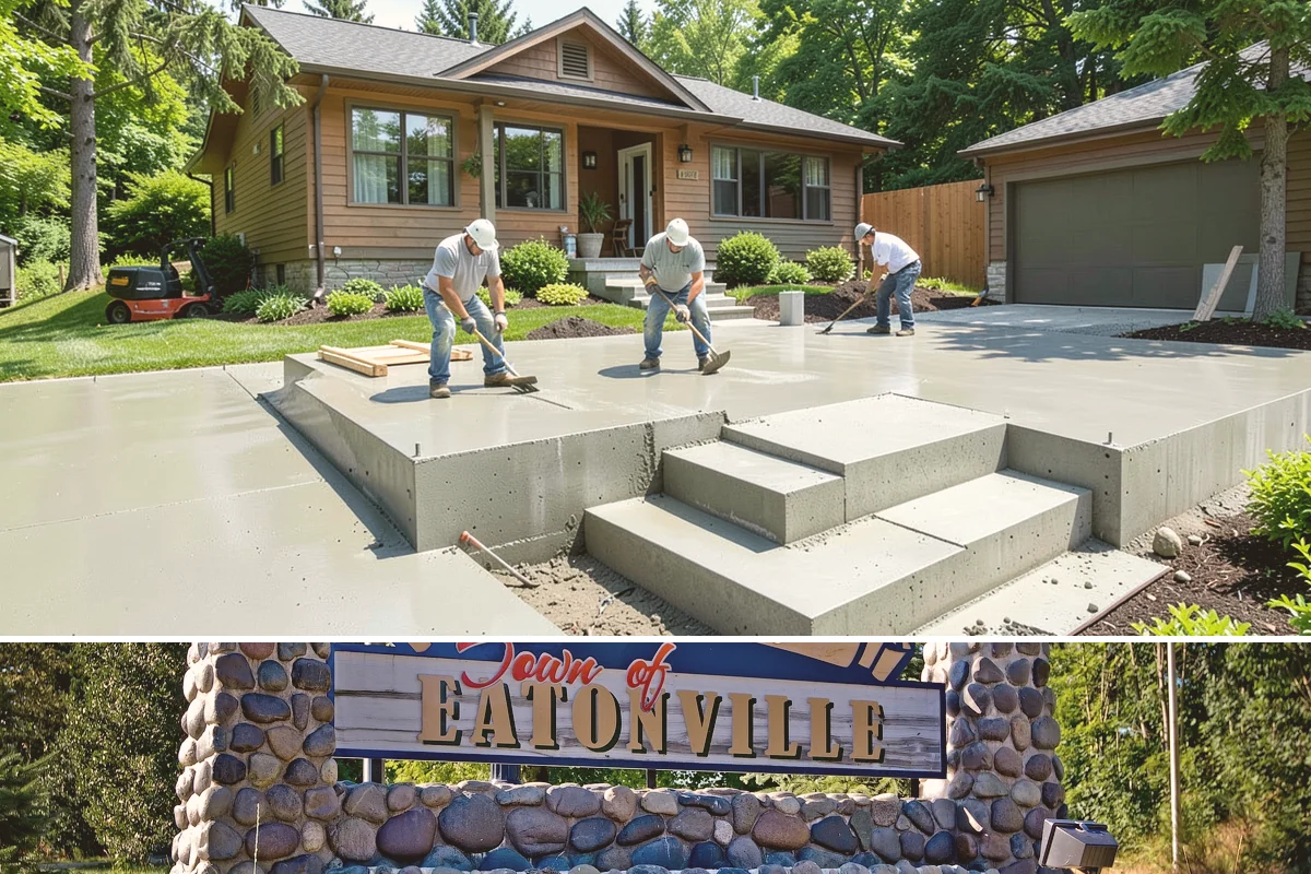 Pier and Beam Foundation in Eatonville, Pierce County, WA - Pier and footing pours are timed around drier conditions, while the elevated design itself helps the home shed the region's wet...