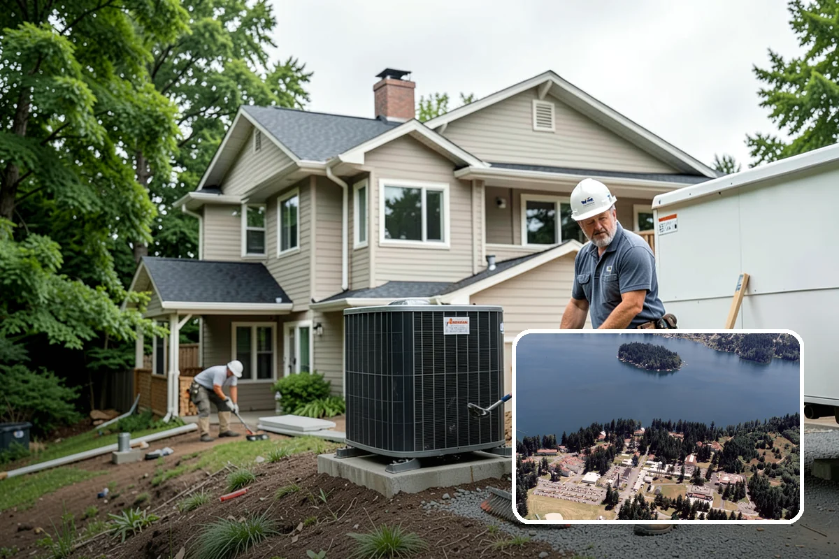Pier and Beam Foundation in Lakewood, Pierce County, WA - Home supported on an engineered grid of piers and beams