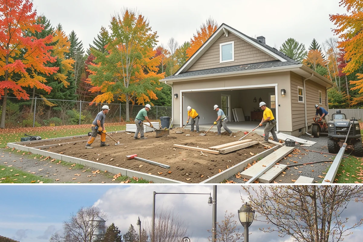 Pier and Beam Foundation in Marysville, Snohomish County, WA - Pier and footing pours are timed around drier conditions, while the elevated design itself helps the home shed the region's wet...