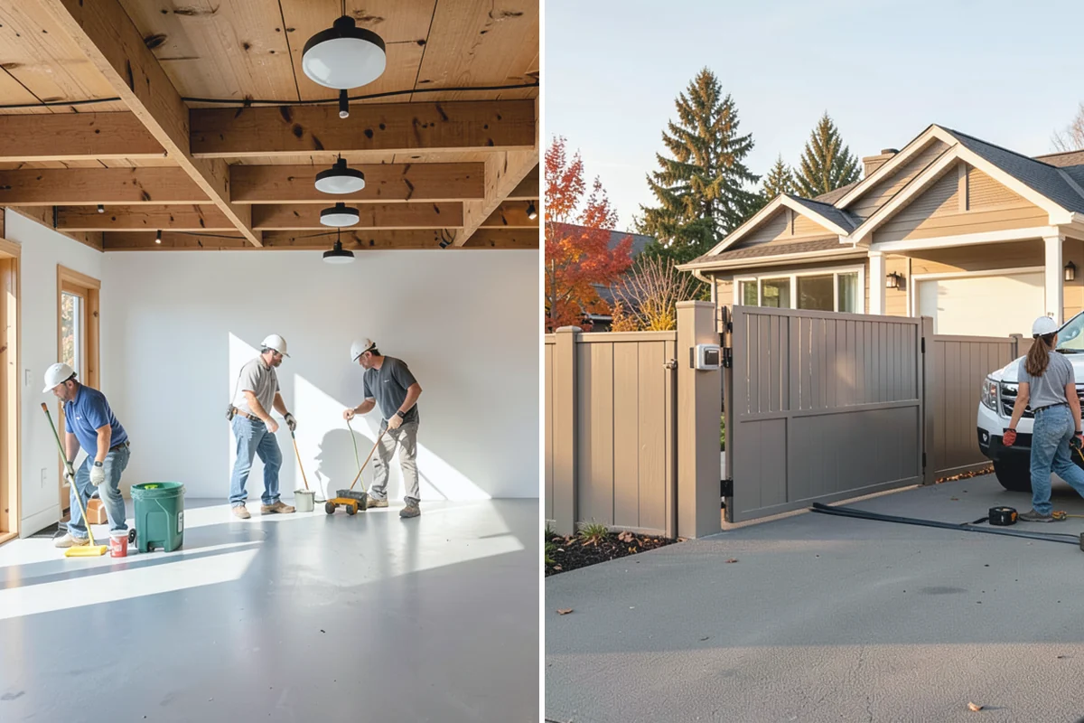 Pier and Beam Foundation in Medina, King County, WA - Lay out and pour footings and piers at engineered spacing