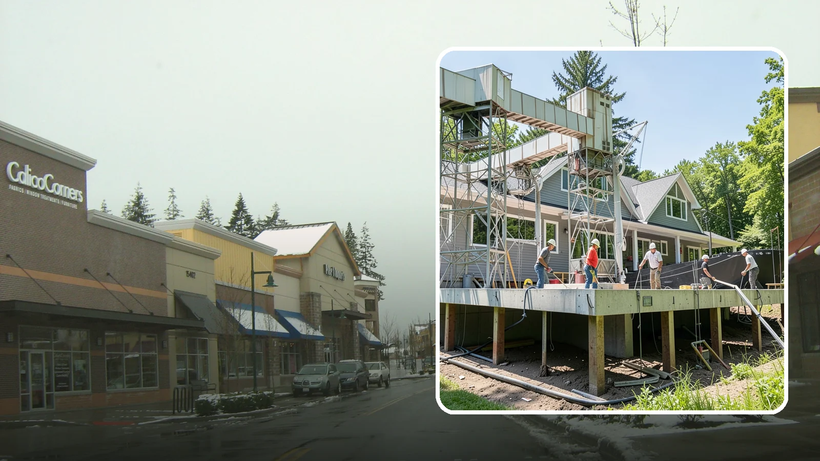 Pier and Beam Foundation in Mill Creek, Snohomish County, WA - We build pier-and-beam foundations that support the home on posts and beams over an accessible, ventilated crawlspace.