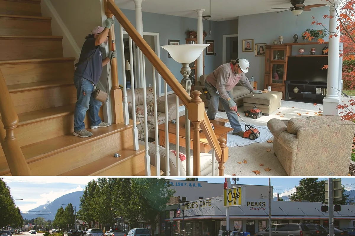 Pier and Beam Foundation in North Bend, King County, WA - Pier and footing pours are timed around drier conditions, while the elevated design itself helps the home shed the region's wet...