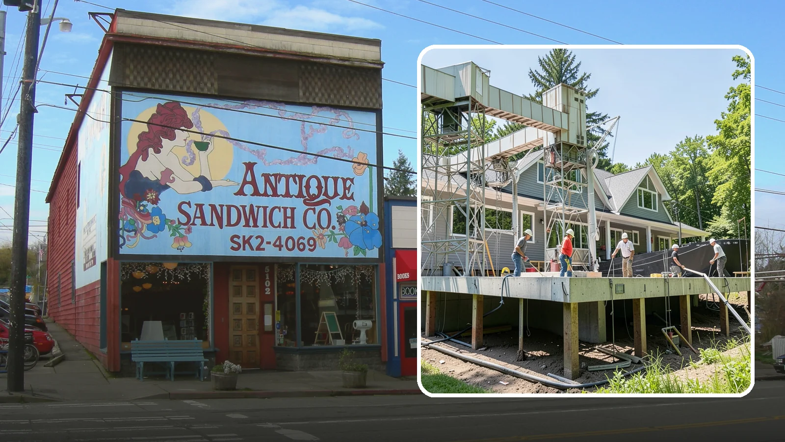 Pier and Beam Foundation in Ruston, Pierce County, WA - We build pier-and-beam foundations that support the home on posts and beams over an accessible, ventilated crawlspace.
