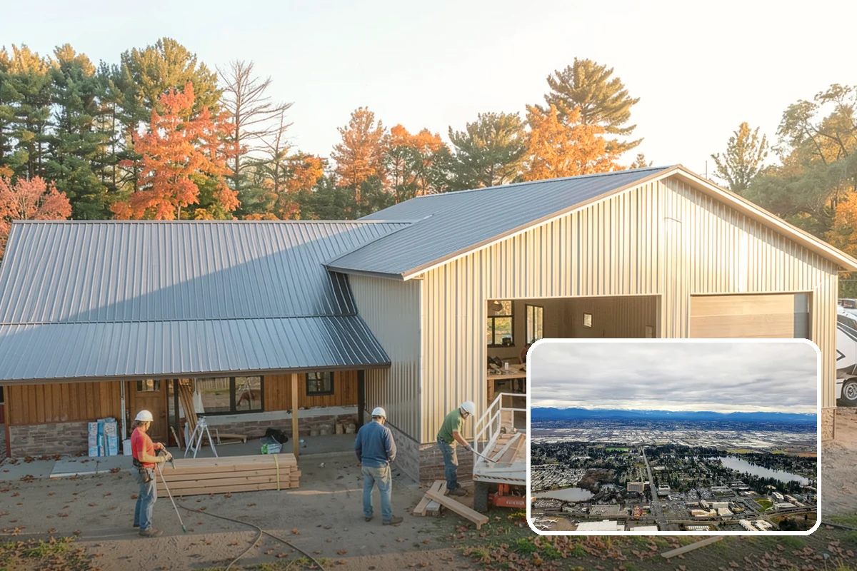 Pier and Beam Foundation in SeaTac, King County, WA - Home supported on an engineered grid of piers and beams