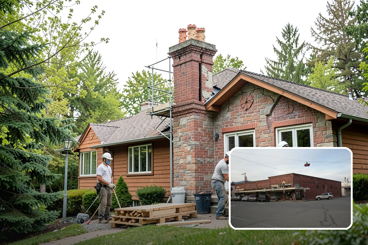 Pier and Beam Foundation in Sedro-Woolley, Skagit County, WA - Home supported on an engineered grid of piers and beams