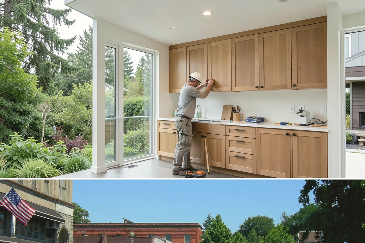 Pier and Beam Foundation in Snohomish, Snohomish County, WA - Pier and footing pours are timed around drier conditions, while the elevated design itself helps the home shed the region's wet...