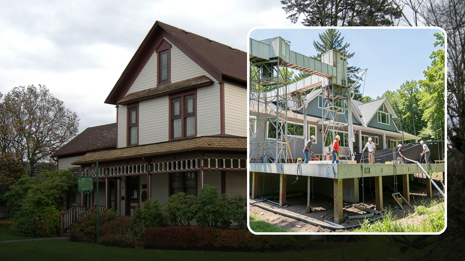 Pier and Beam Foundation in Sumner, Pierce County, WA - We build pier-and-beam foundations that support the home on posts and beams over an accessible, ventilated crawlspace.