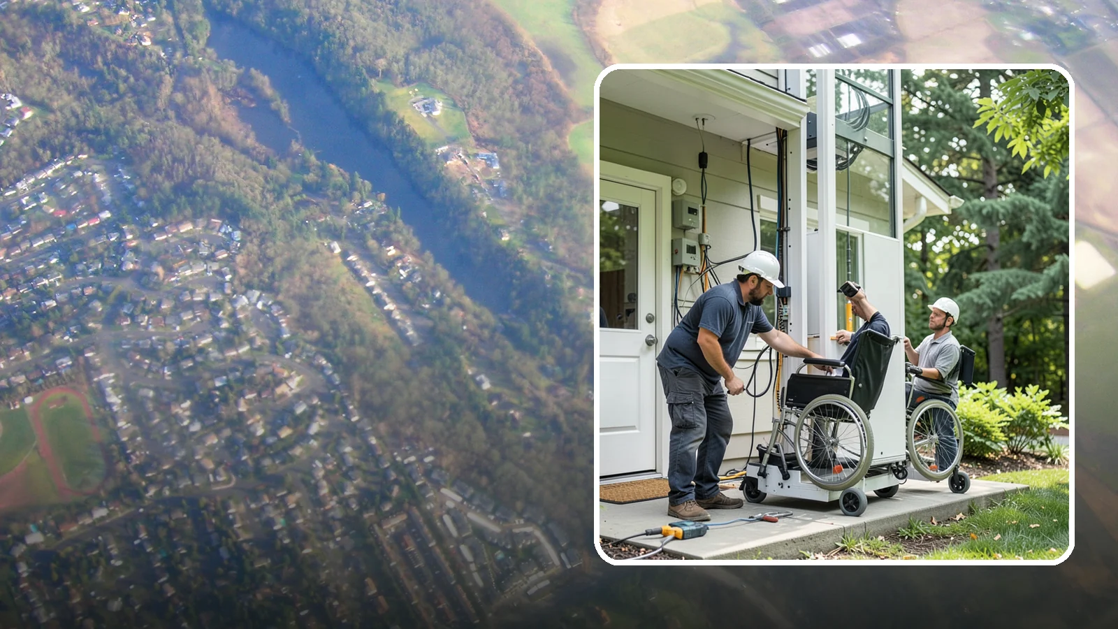 Platform Lift Installation in Algona, King County, WA - We install vertical platform lifts that raise wheelchairs and walkers between levels with ease.