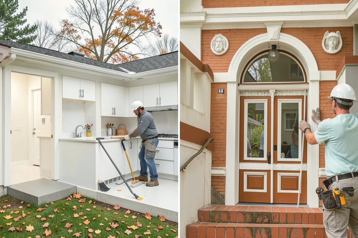 Platform Lift Installation in Bellevue, King County, WA - We assess the elevation change and landing conditions