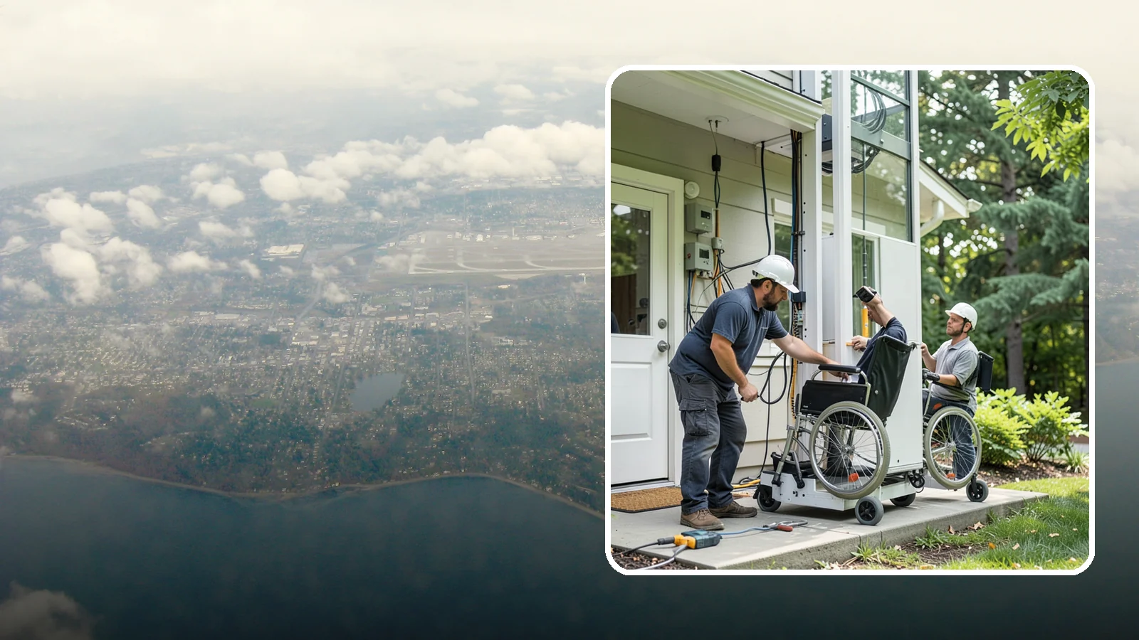 Platform Lift Installation in Burien, King County, WA - We install vertical platform lifts that raise wheelchairs and walkers between levels with ease.