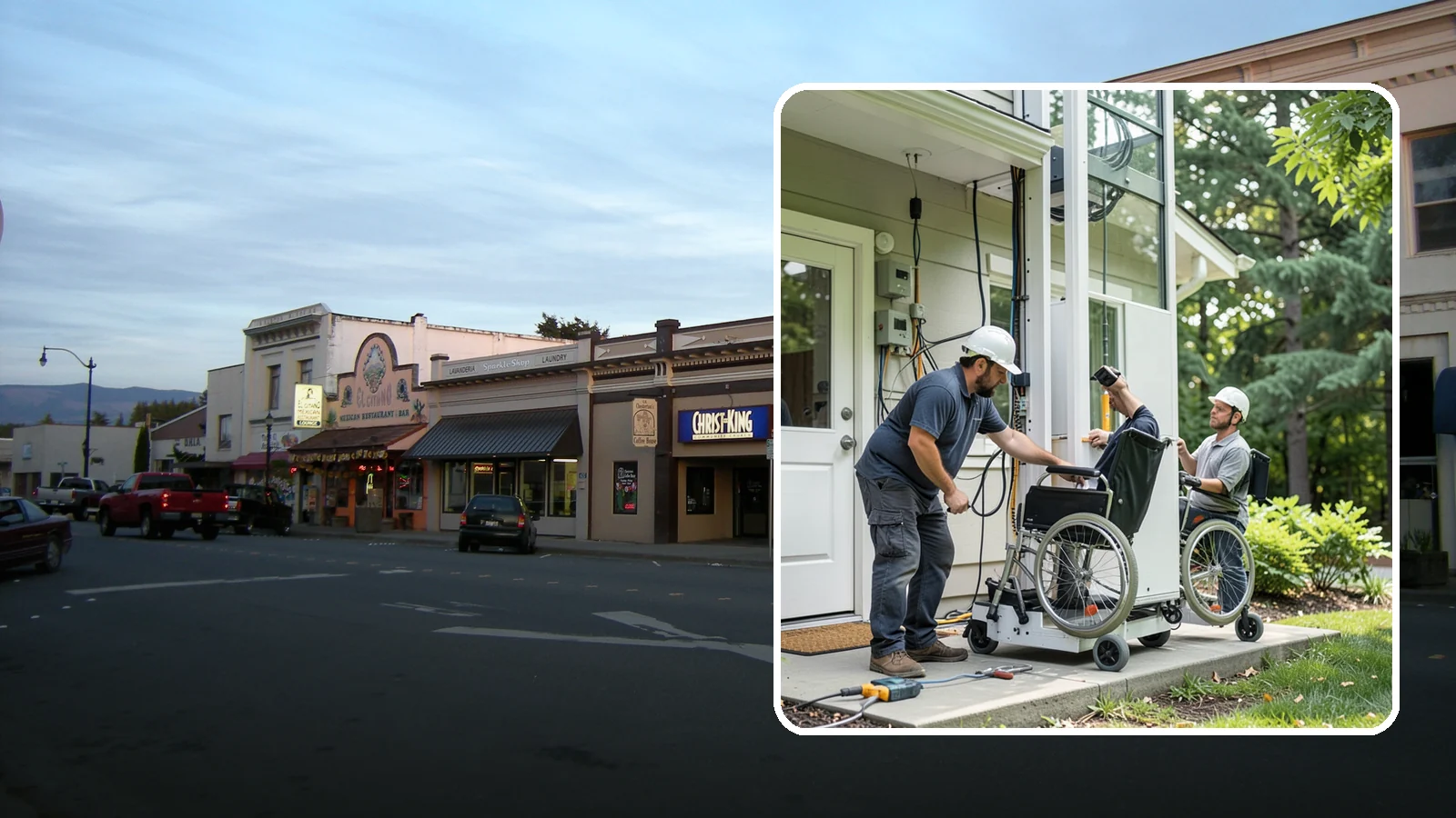 Platform Lift Installation in Burlington, Skagit County, WA - We install vertical platform lifts that raise wheelchairs and walkers between levels with ease.