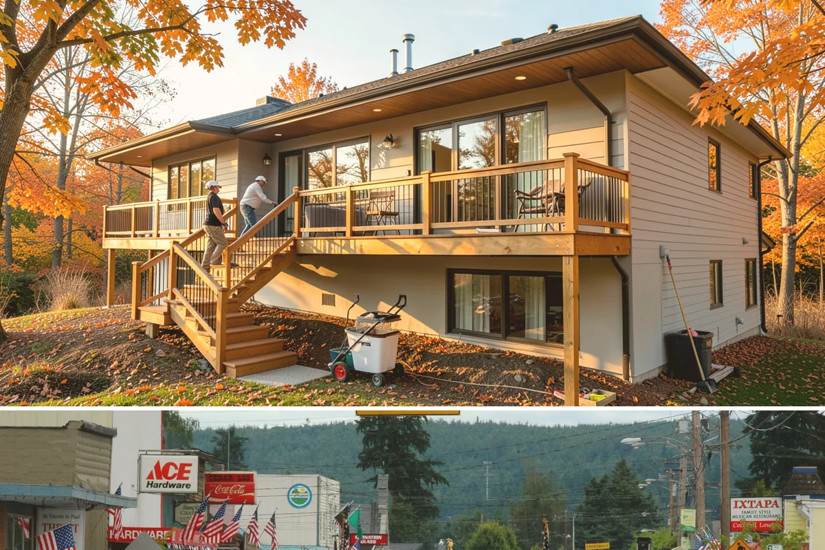 Platform Lift Installation in Carnation, King County, WA - Outdoor platform lifts install best in drier months when concrete pads cure reliably, while indoor units fit any season.