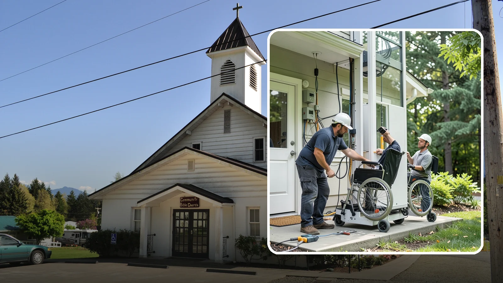 Platform Lift Installation in Concrete, Skagit County, WA - We install vertical platform lifts that raise wheelchairs and walkers between levels with ease.