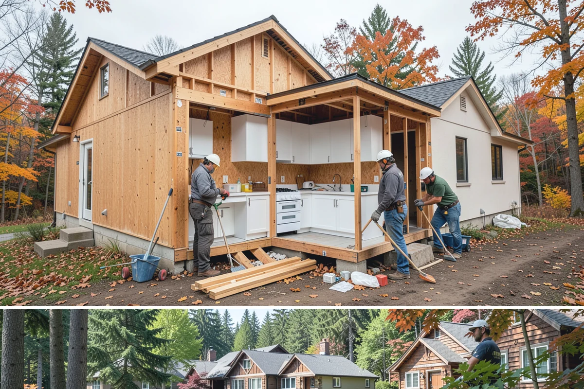 Platform Lift Installation in Edgewood, Pierce County, WA - Outdoor platform lifts install best in drier months when concrete pads cure reliably, while indoor units fit any season.
