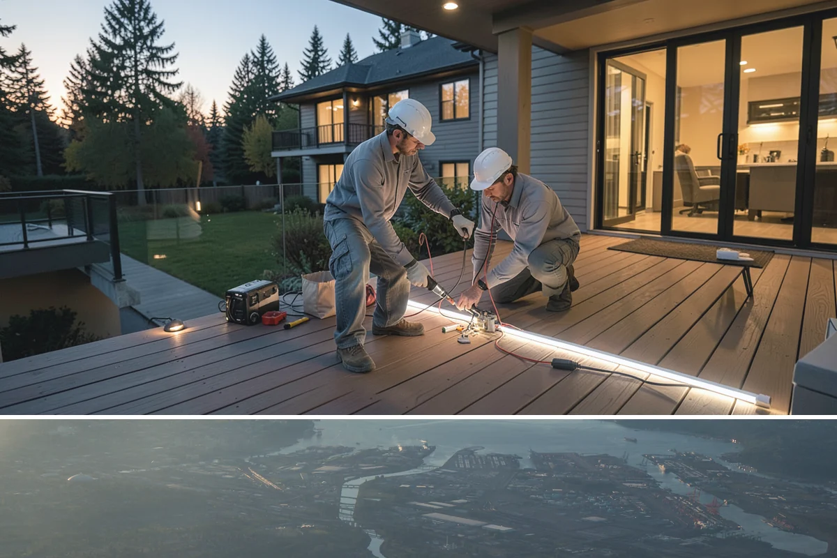 Platform Lift Installation in Fife, Pierce County, WA - Outdoor platform lifts install best in drier months when concrete pads cure reliably, while indoor units fit any season.