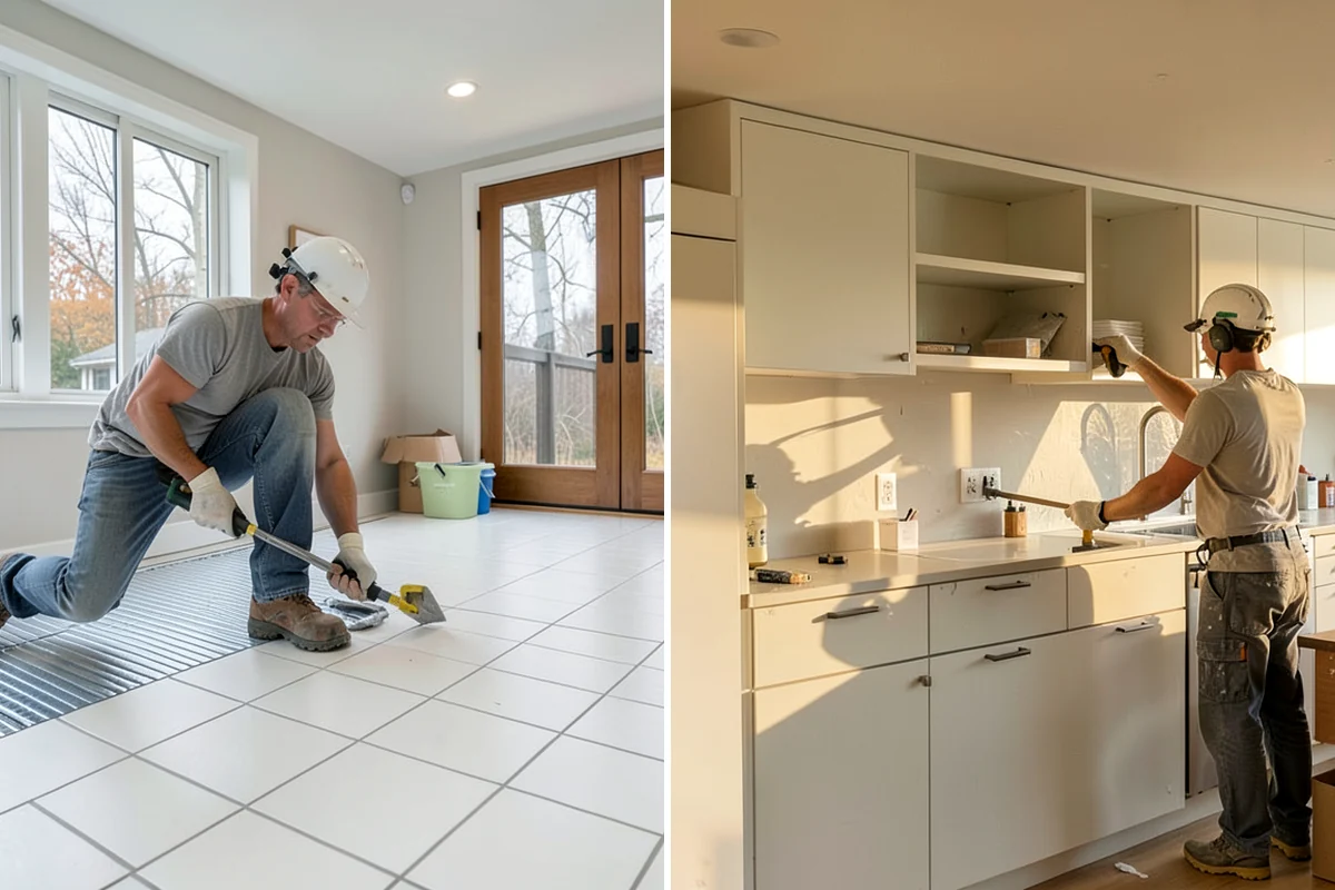 Platform Lift Installation in Kenmore, King County, WA - We assess the elevation change and landing conditions
