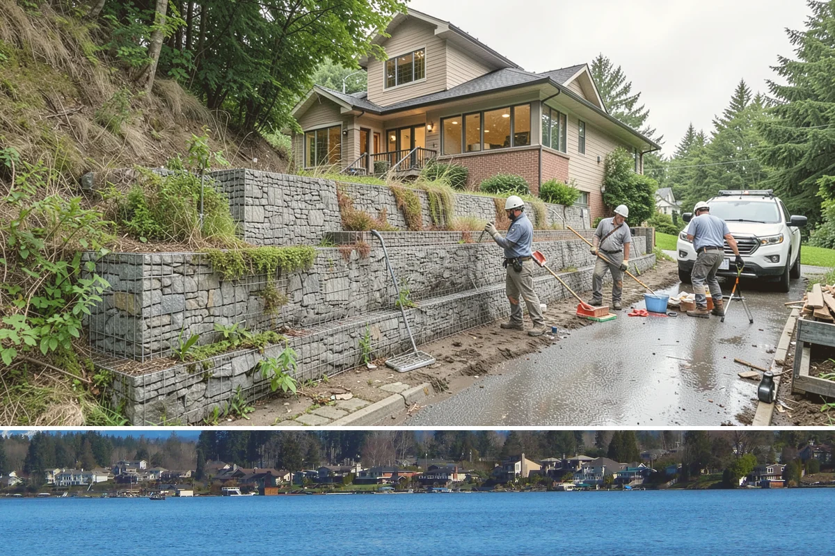 Platform Lift Installation in Lake Stevens, Snohomish County, WA - Outdoor platform lifts install best in drier months when concrete pads cure reliably, while indoor units fit any season.