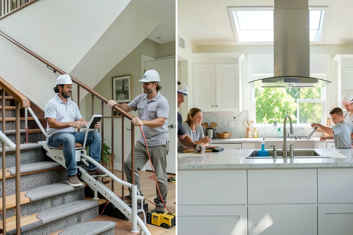 Platform Lift Installation in Lyman, Skagit County, WA - We assess the elevation change and landing conditions
