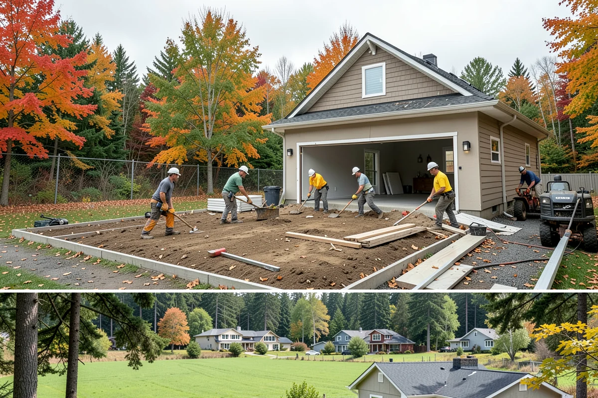 Platform Lift Installation in Lyman, Skagit County, WA - Outdoor platform lifts install best in drier months when concrete pads cure reliably, while indoor units fit any season.