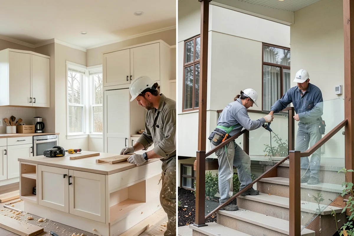 Platform Lift Installation in Maple Valley, King County, WA - We assess the elevation change and landing conditions