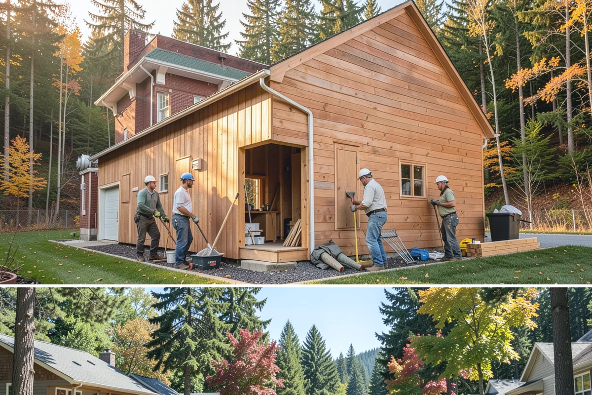 Platform Lift Installation in Orting, Pierce County, WA - Outdoor platform lifts install best in drier months when concrete pads cure reliably, while indoor units fit any season.