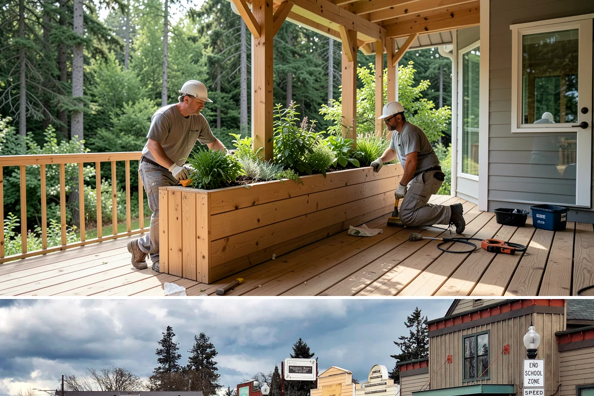 Platform Lift Installation in Roy, Pierce County, WA - Outdoor platform lifts install best in drier months when concrete pads cure reliably, while indoor units fit any season.