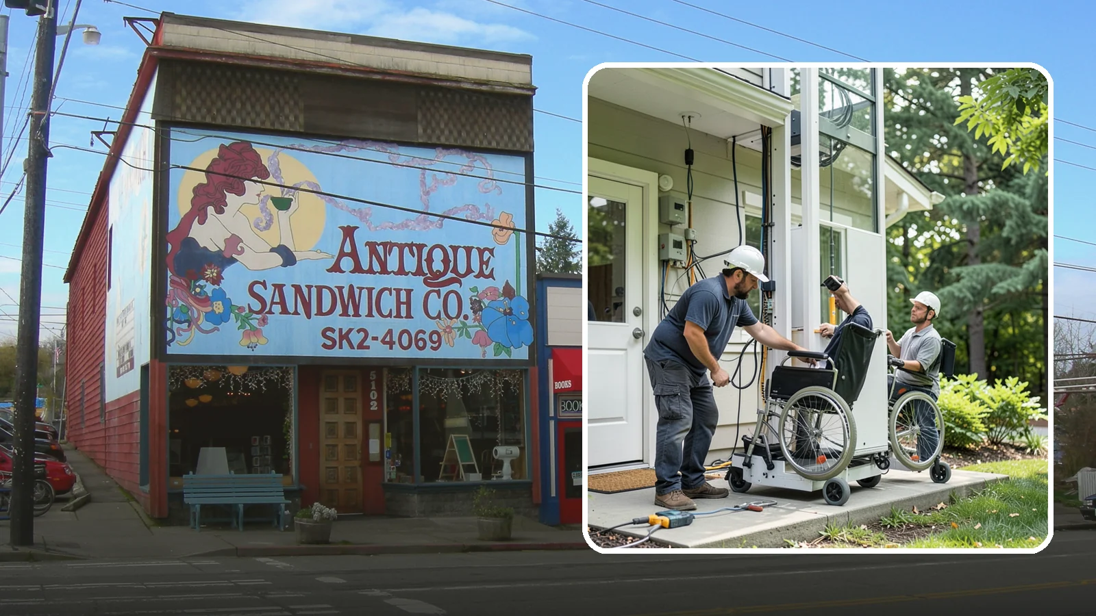 Platform Lift Installation in Ruston, Pierce County, WA - We install vertical platform lifts that raise wheelchairs and walkers between levels with ease.