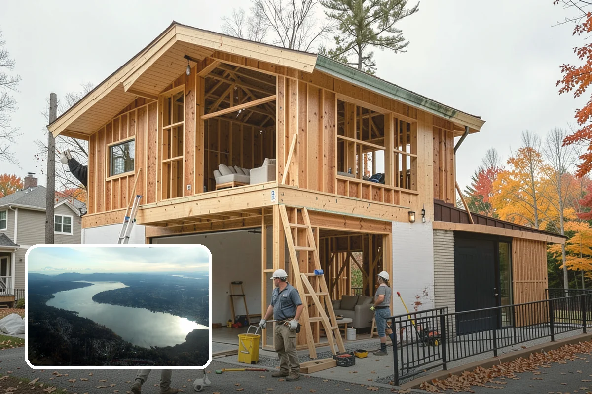 Platform Lift Installation in Sammamish, King County, WA - Bridges elevation changes where ramps are impractical