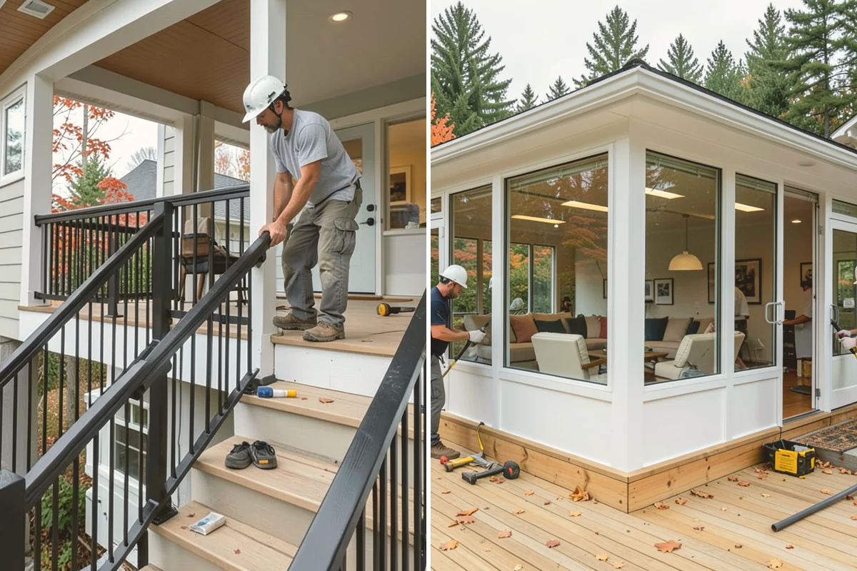 Platform Lift Installation in Sammamish, King County, WA - We assess the elevation change and landing conditions