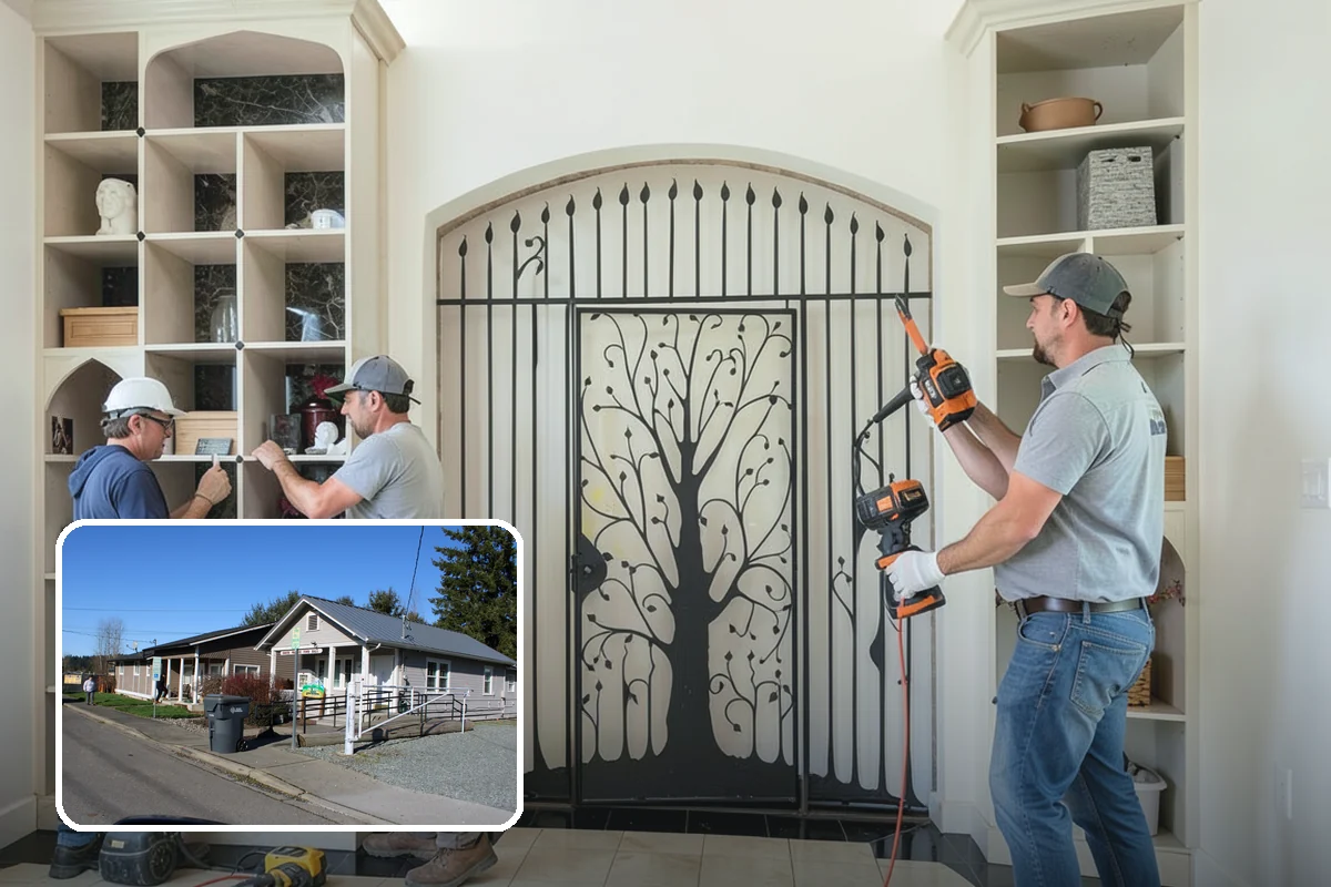 Platform Lift Installation in South Prairie, Pierce County, WA - Bridges elevation changes where ramps are impractical