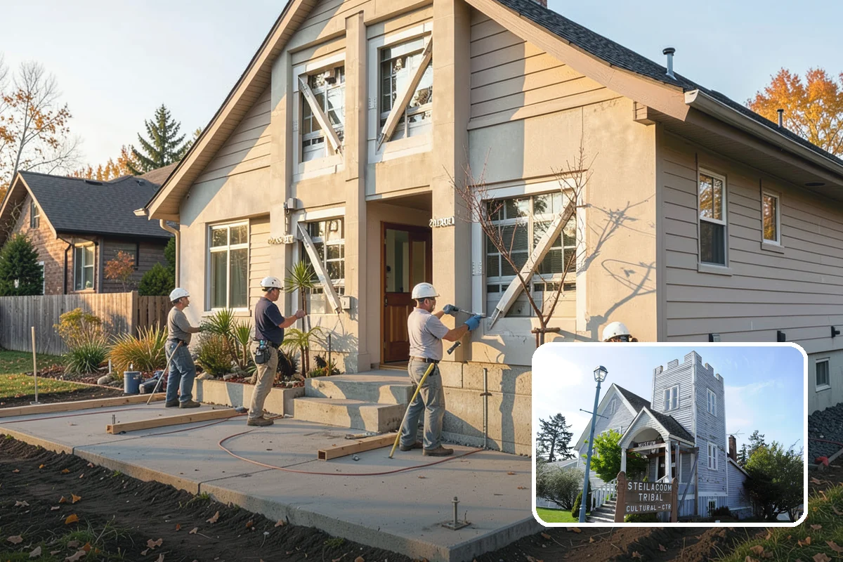 Platform Lift Installation in Steilacoom, Pierce County, WA - Bridges elevation changes where ramps are impractical
