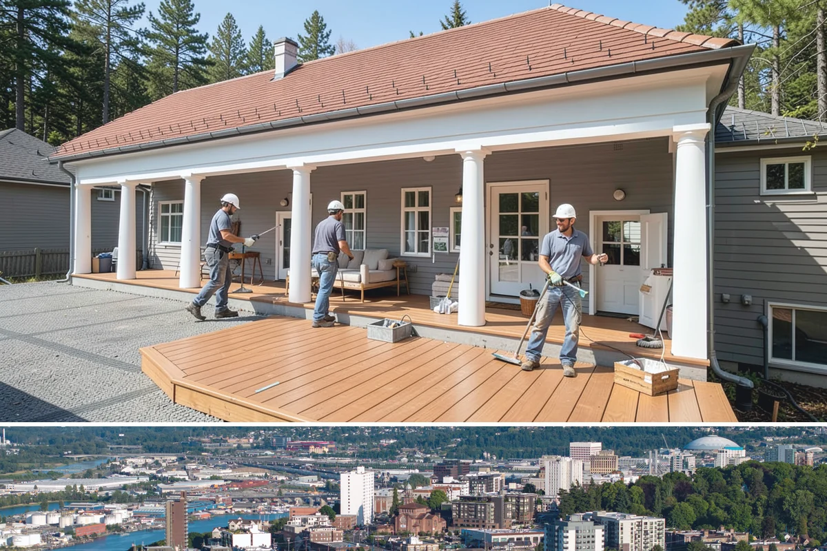 Platform Lift Installation in Tacoma, Pierce County, WA - Outdoor platform lifts install best in drier months when concrete pads cure reliably, while indoor units fit any season.