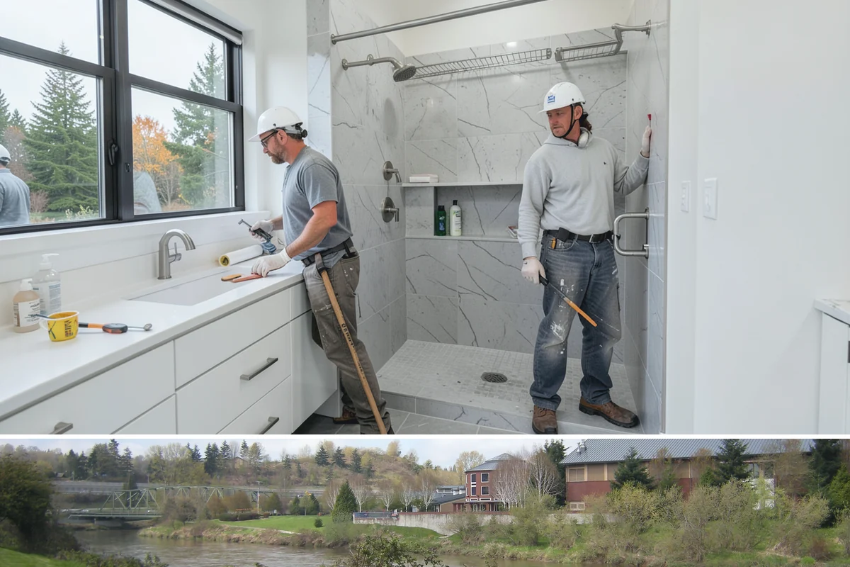 Platform Lift Installation in Tukwila, King County, WA - Outdoor platform lifts install best in drier months when concrete pads cure reliably, while indoor units fit any season.