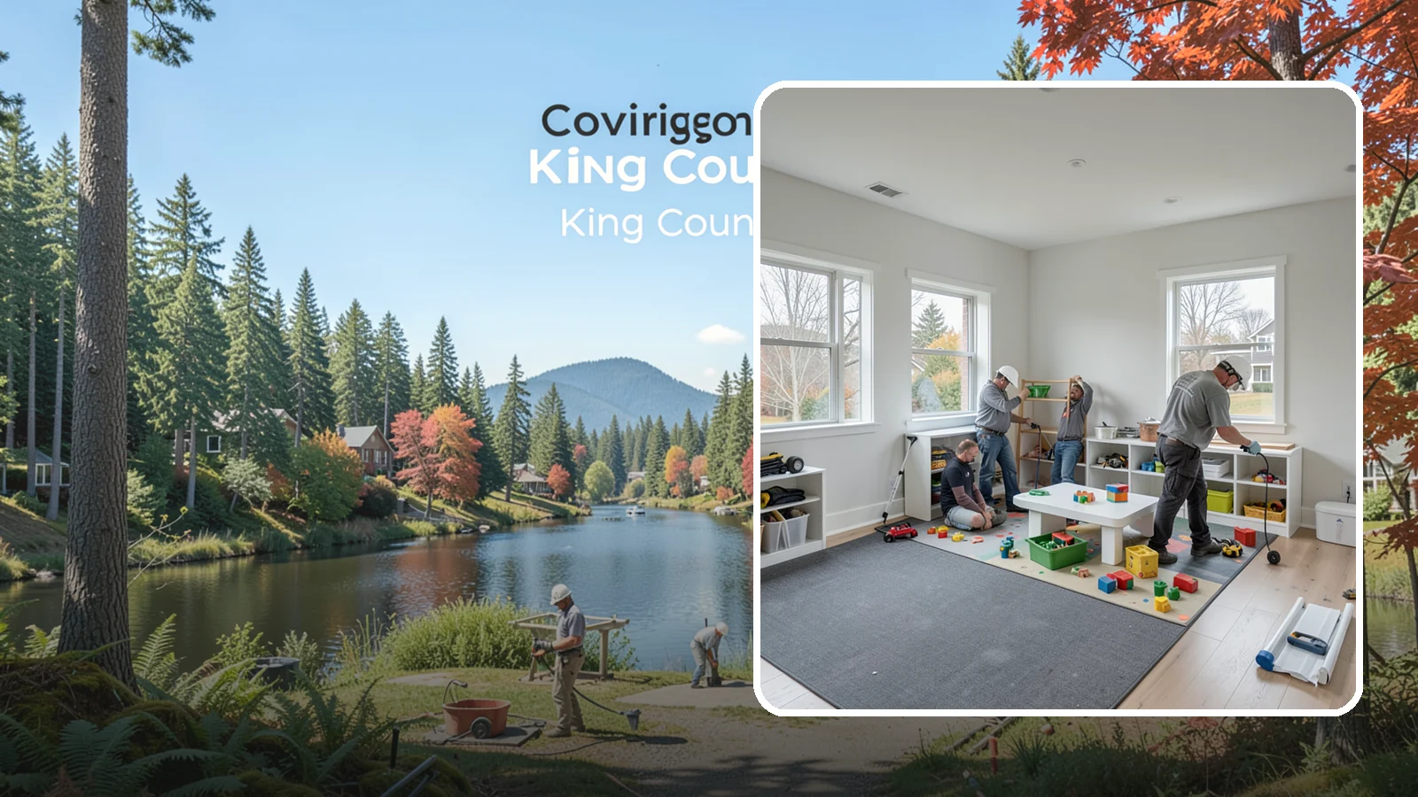 Playroom Construction in Covington, King County, WA - We build playrooms that are safe, durable, and organized so kids can play and parents can relax.