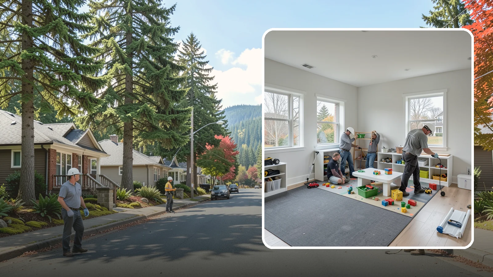 Playroom Construction in Hunts Point, King County, WA - We build playrooms that are safe, durable, and organized so kids can play and parents can relax.