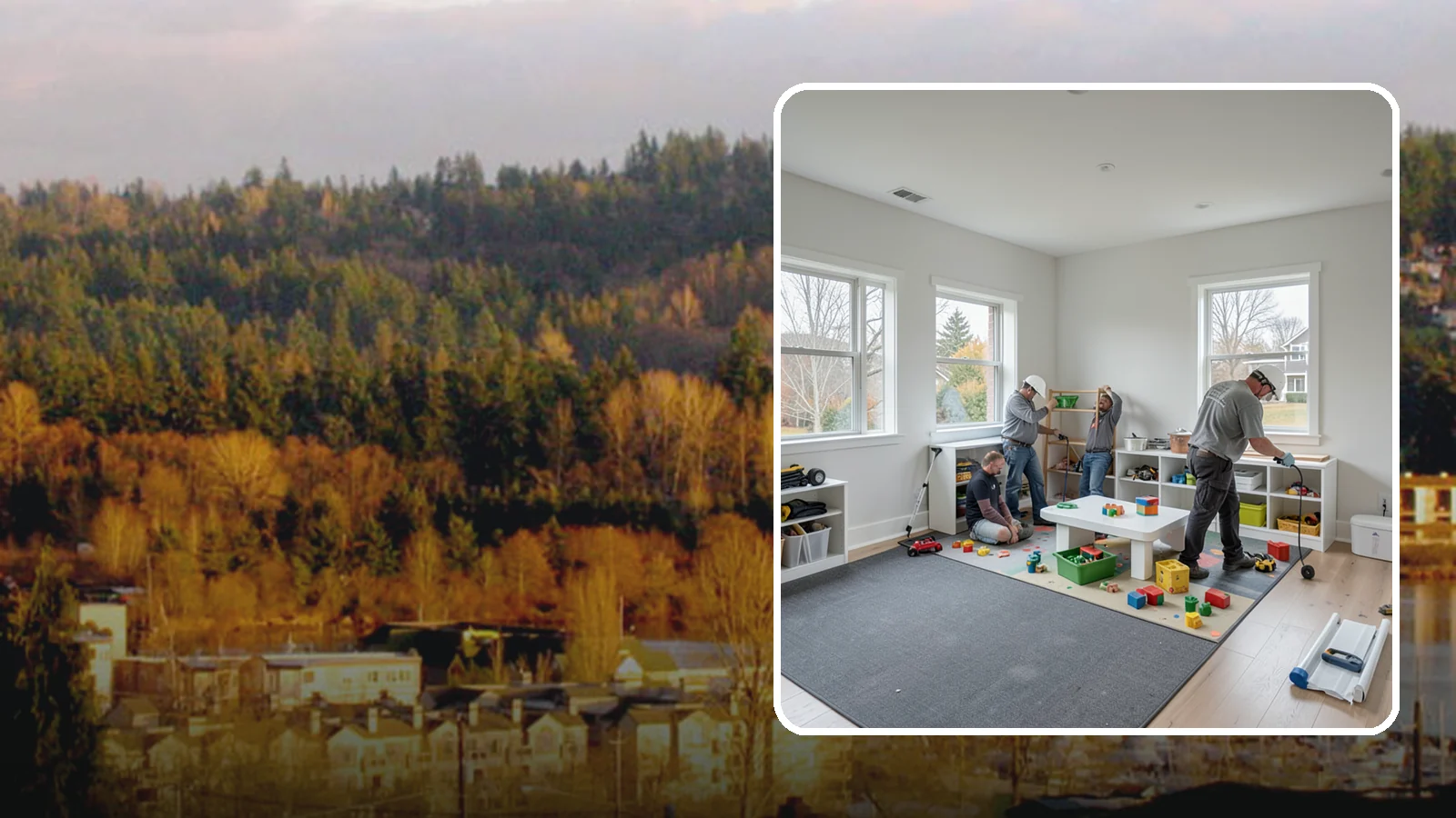 Playroom Construction in Kenmore, King County, WA - We build playrooms that are safe, durable, and organized so kids can play and parents can relax.