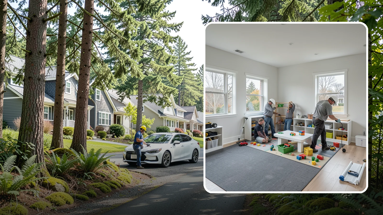 Playroom Construction in Normandy Park, King County, WA - We build playrooms that are safe, durable, and organized so kids can play and parents can relax.