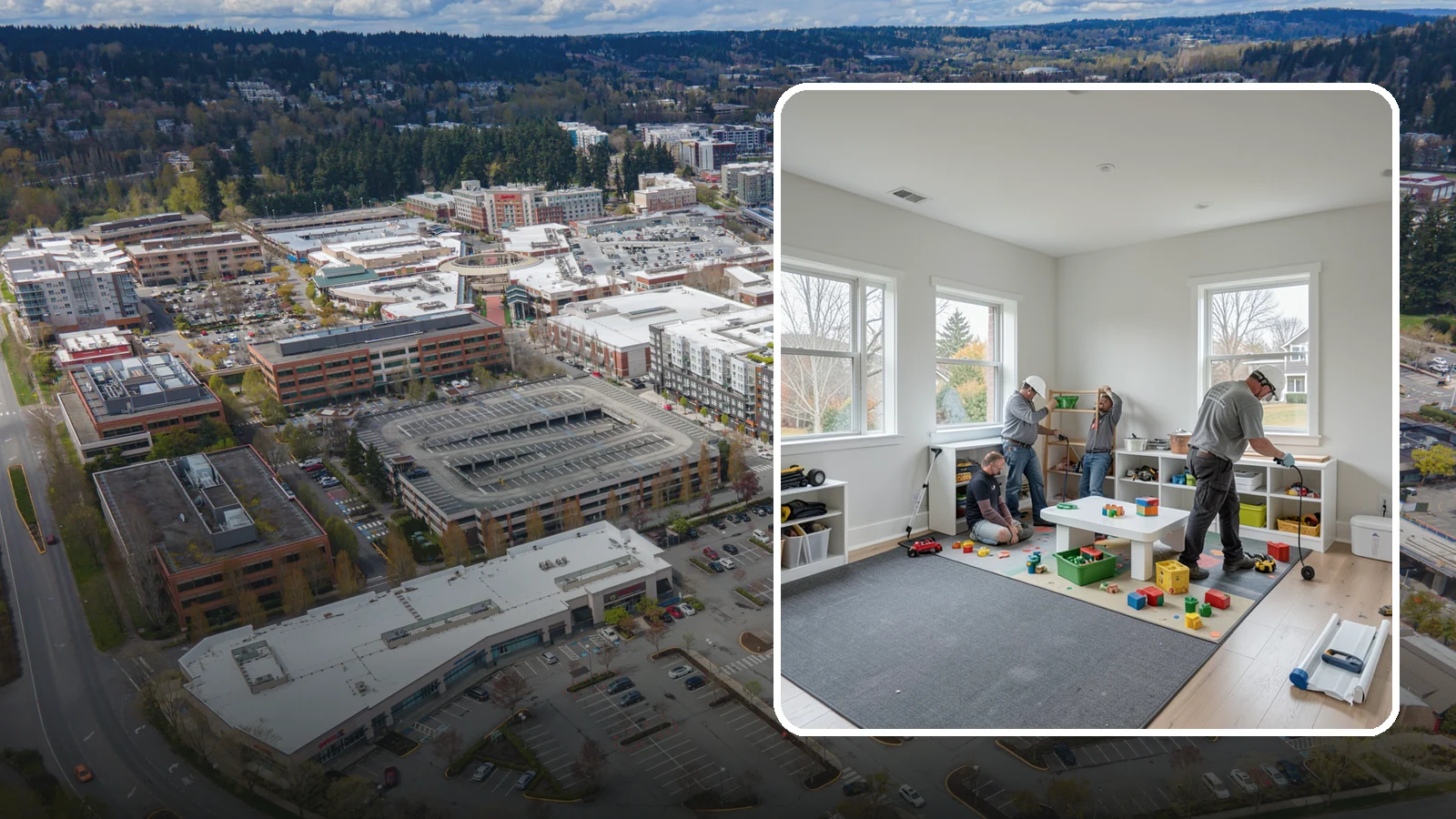 Playroom Construction in Redmond, King County, WA - We build playrooms that are safe, durable, and organized so kids can play and parents can relax.