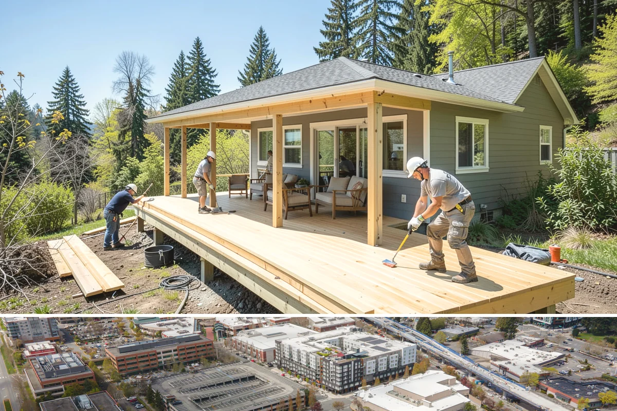 Playroom Construction in Redmond, King County, WA - Playroom builds are indoor projects that fit any season, ideal before the rainy months keep kids inside.